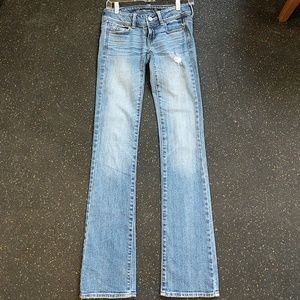 American Eagle jeans size 00 long
